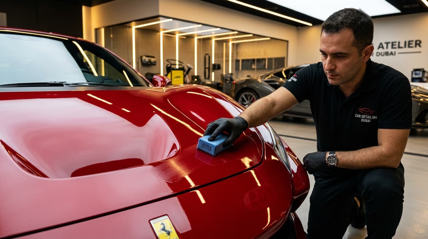 Defending Supercar Paint Against 50°C Dubai Summer & UV Index 12
